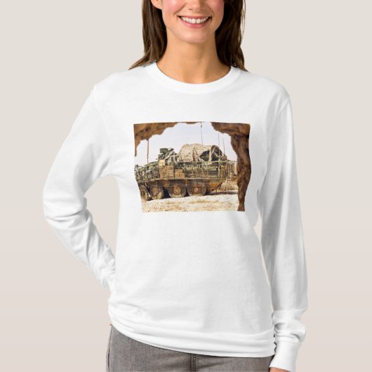 De soldaten van de VS voeren een gevechtspatrouill T-shirt (Voorkant)
