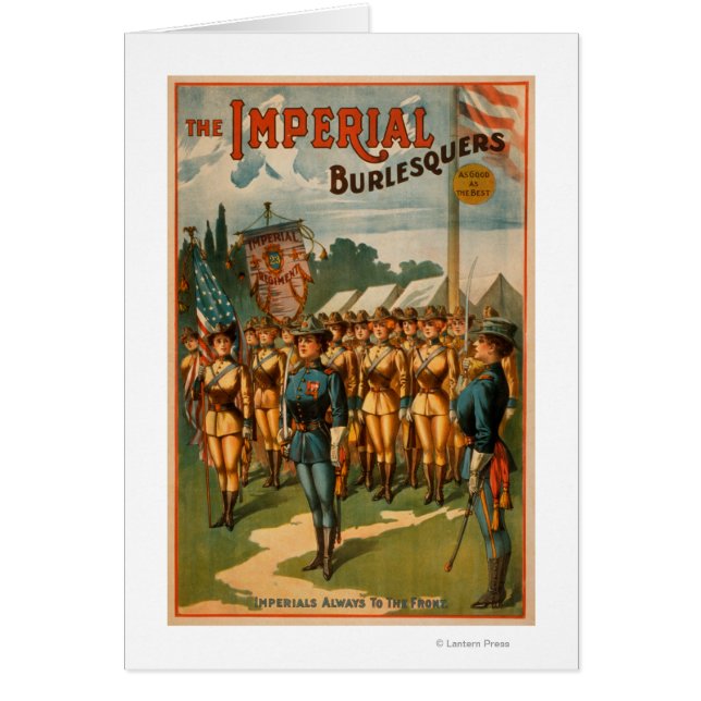 De soldaten van het Vrouw Imperial Burlesquers spe (Voorkant)
