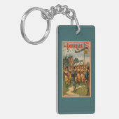 De soldaten van het Vrouw Imperial Burlesquers spe Sleutelhanger (Voorkant Links)