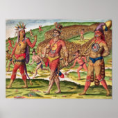 De soldaten van Outina Marching om te knippen Poster (Voorkant)