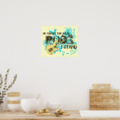 De Solid Rock Poster (Keuken)