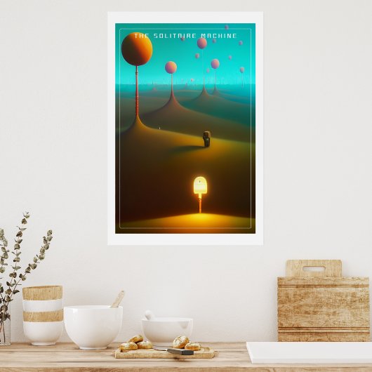 De Solitaire Machine Poster (Keuken)
