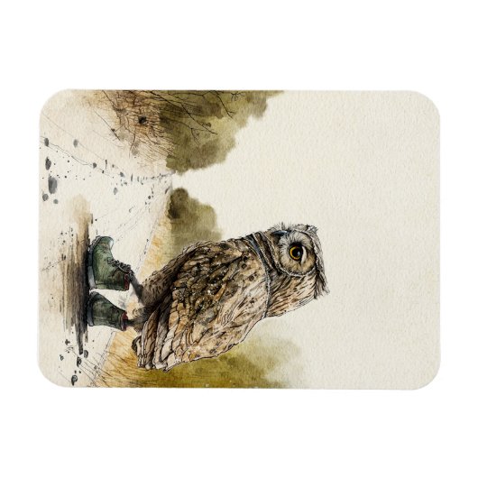 De solitaire walk Magnet Magneet (Horizontaal)