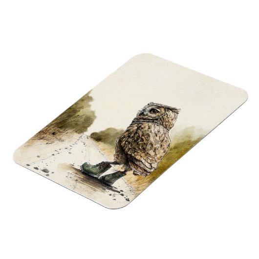 De solitaire walk Magnet Magneet (Linkerzijde)