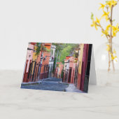 DE Sollano Street, San Miguel DE Allende Kaart (Gele Bloem)