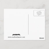 de soloïst briefkaart (Achterkant)