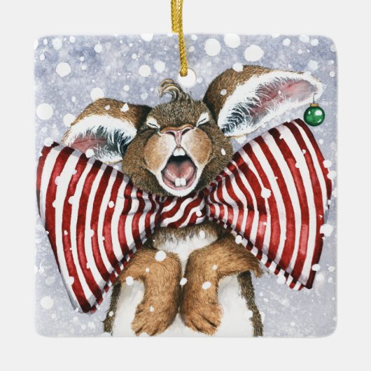 De Soloist Keramisch Ornament (Voorkant)