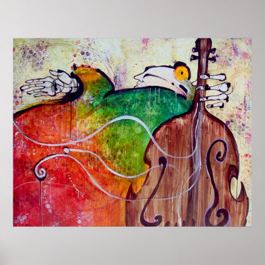 de soloïst poster (Voorkant)