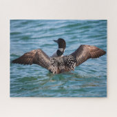 De soms voorkomende leonpuzzel legpuzzel (Horizontaal)