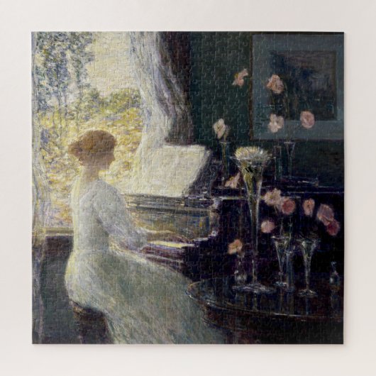 De Sonata van Frederick Childe Hassam Legpuzzel (Verticaal)