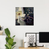 De Sonata van Frederick Childe Hassam Poster (Thuiskantoor)