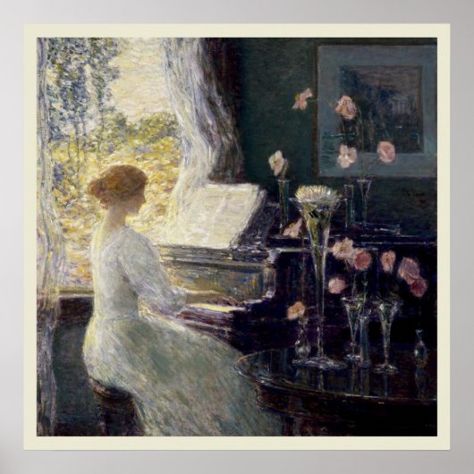De Sonata van Frederick Childe Hassam Poster (Voorkant)