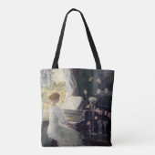De Sonata van Frederick Childe Hassam Tote Bag (Achterkant)
