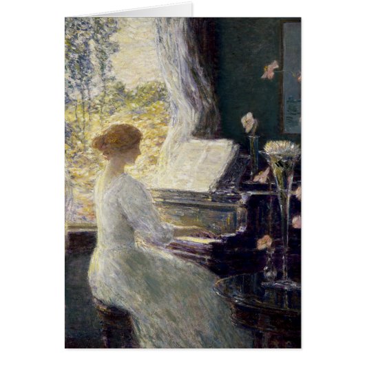 De Sonate van Frederick Childe Hassam (Voorkant)