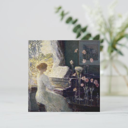 De Sonate van Frederick Childe Hassam (Staand voorkant)