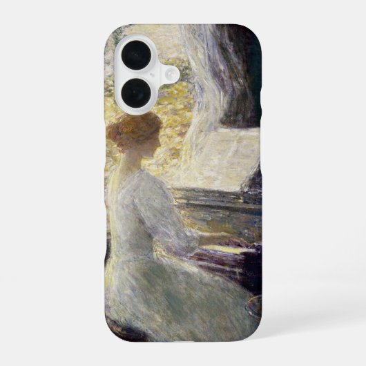 De Sonate van Frederick Childe Hassam iPhone 16 Hoesje (Achterkant)