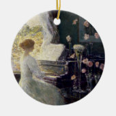 De Sonate van Frederick Childe Hassam Keramisch Ornament (Voorkant)