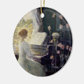 De Sonate van Frederick Childe Hassam Keramisch Ornament (Links)