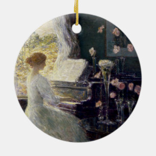 De Sonate van Frederick Childe Hassam Keramisch Ornament