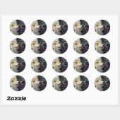 De Sonate van Frederick Childe Hassam Ronde Sticker (Vel)