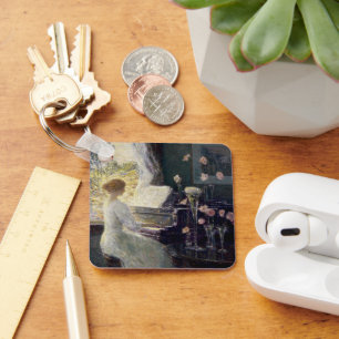 De Sonate van Frederick Childe Hassam Sleutelhanger