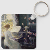 De Sonate van Frederick Childe Hassam Sleutelhanger (Achterkant)