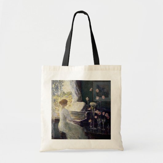 De Sonate van Frederick Childe Hassam Tote Bag (Voorkant)
