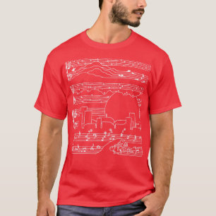 De sonate van het maanlicht t-shirt
