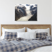 De Sondrestrom Glacier in Groenland Canvas Afdruk (Insitu (Slaapkamer))