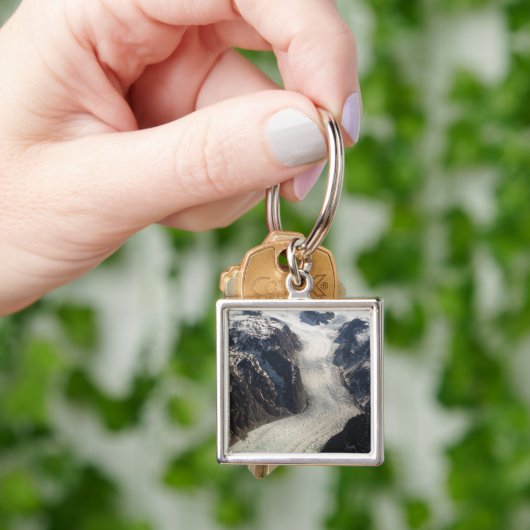 De Sondrestrom Glacier in Groenland Sleutelhanger (Hand)