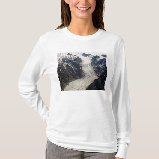 De Sondrestrom Glacier in Groenland T-shirt (Voorkant)