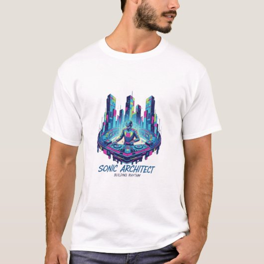 De Sonic Architect: Ritme Bouwen T-shirt (Voorkant)
