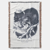 De Sooty Opossum Deken (Voorkant Verticaal)