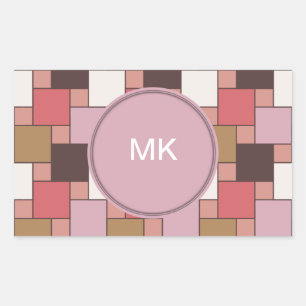 De Sorbet van de Kauwgom Rechthoekige Sticker