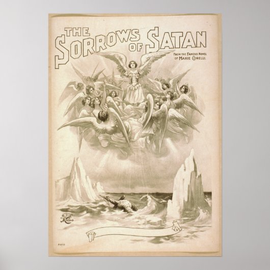 De Sorrijen van Satan c1898  Poster (Voorkant)