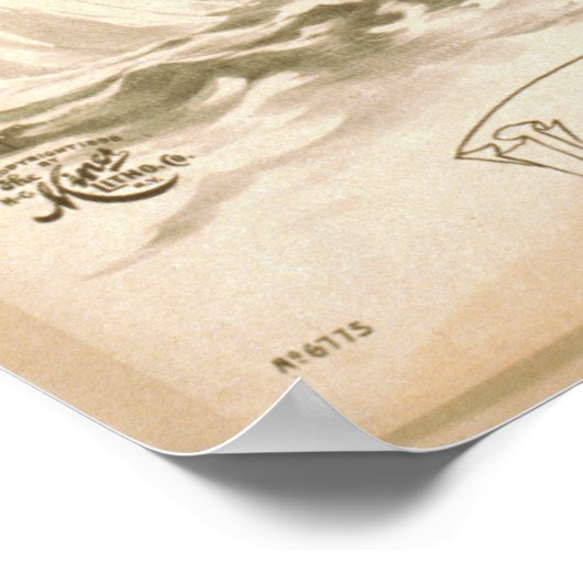 De Sorrijen van Satan c1898  Poster (Hoek)