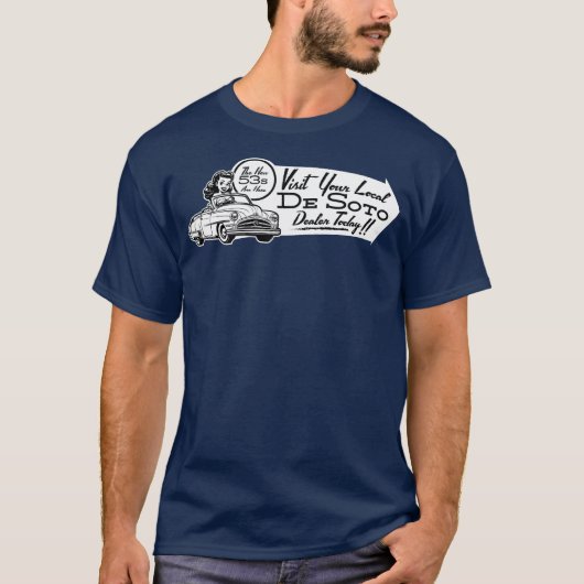  De Soto Ad T-shirt (Voorkant)
