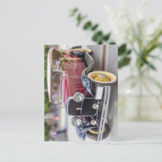 De Soto oldtimer Briefkaart (Staand voorkant)