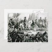 De Soto ontdekt de Mississippi Briefkaart (Voorkant / Achterkant)