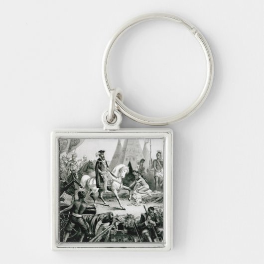 De Soto ontdekt de Mississippi Sleutelhanger (Voorkant)