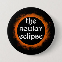 De Soular Eclipse-knop Ronde Button 7,6 Cm