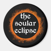 De Soular Eclipse Magneet (Voorkant)