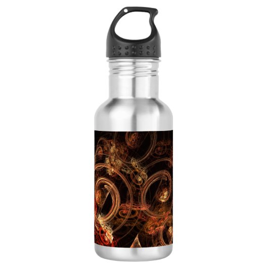 De Sound of Music Abstract Art Bottle Waterfles (Voorkant)