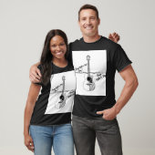 De soundtrack van het moederschap - Strings of Lov T-shirt (Unisex)