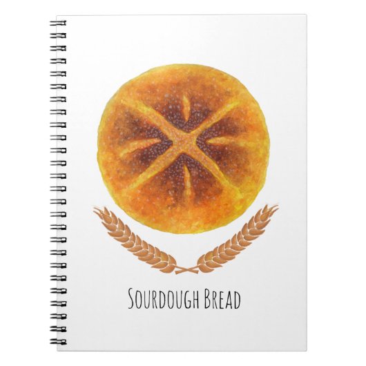 De sourdegh Brood Notitieboek (Voorkant)