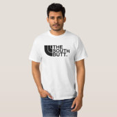De South Butt Northface Parody T Shirten T-shirt (Voorkant volledig)