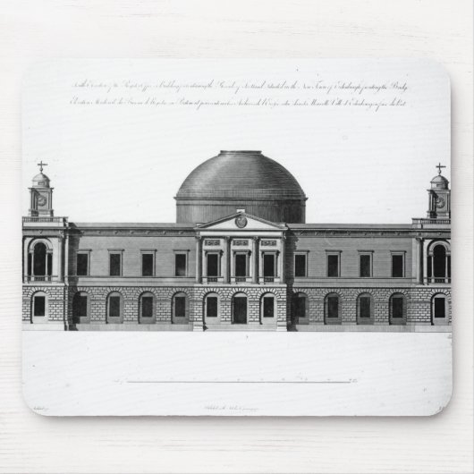 De South Elevation of Register House, Muismat (Voorkant)