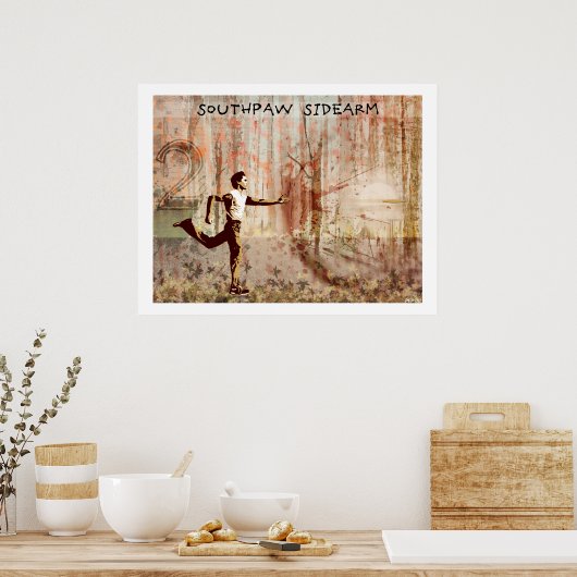 De Southpaw Sidearm Poster (Keuken)