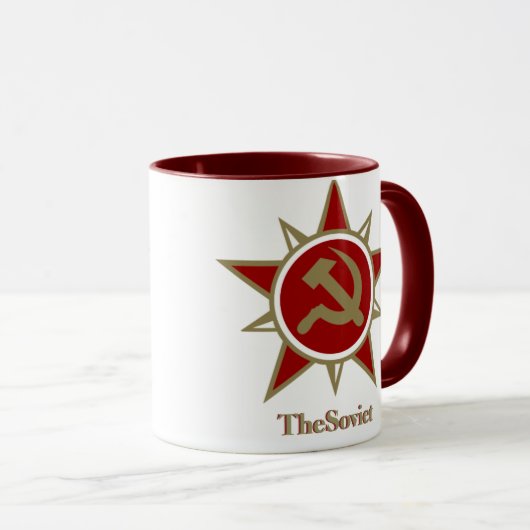 De Sovjet-koffie-Mok Mok (Voorkant rechts)