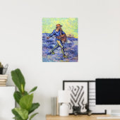 De Sower 1 van Vincent van Gogh Poster (Thuiskantoor)